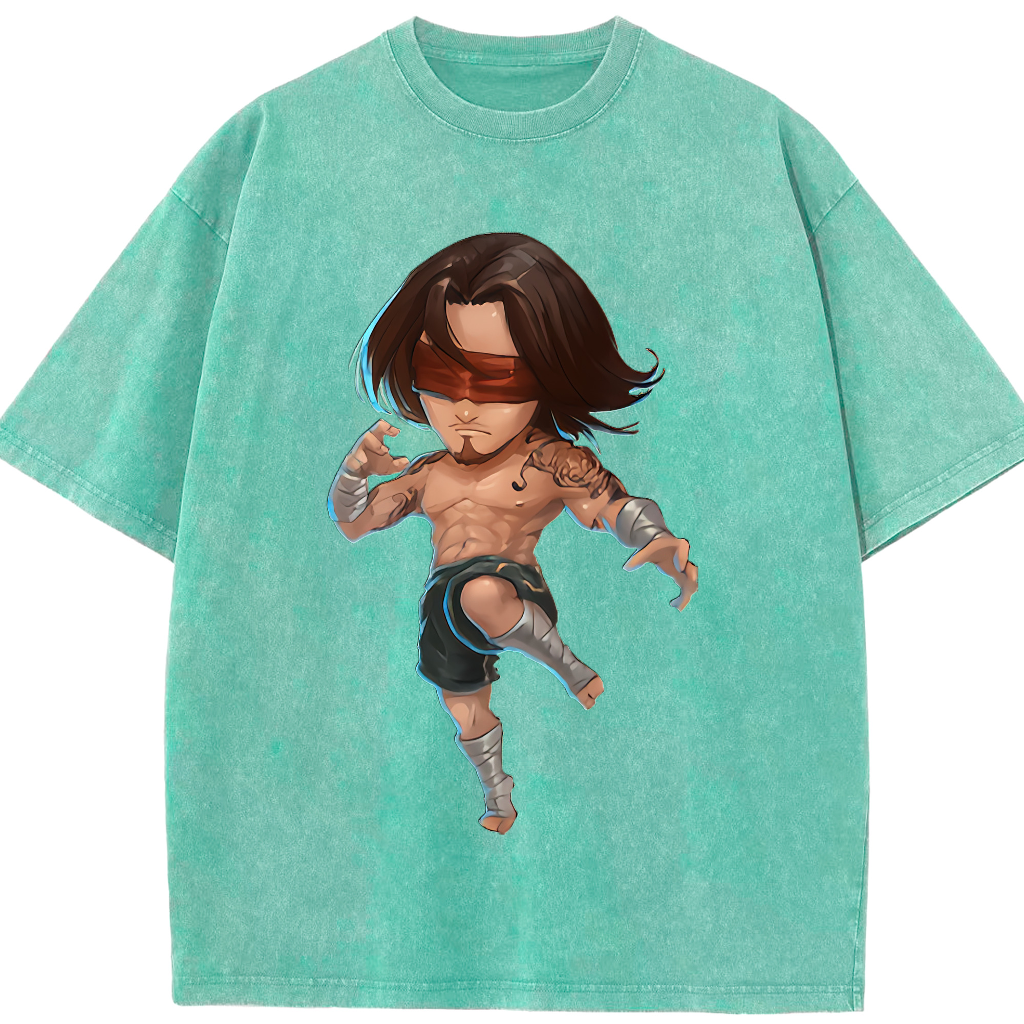 リーグ・オブ・レジェンド League of Legends LOL 綿100% ヴィンテージ風 半袖Tシャツ（フロントプリント）
